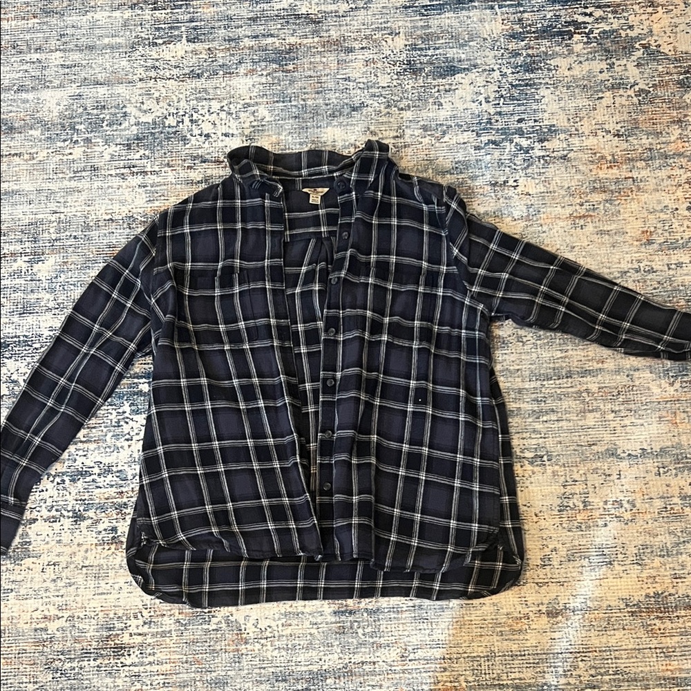 Blue Plaid Flannel